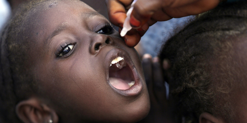 la polio è stata eradicata dall'Africa